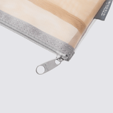 Mesh Pen Pouch - Grey