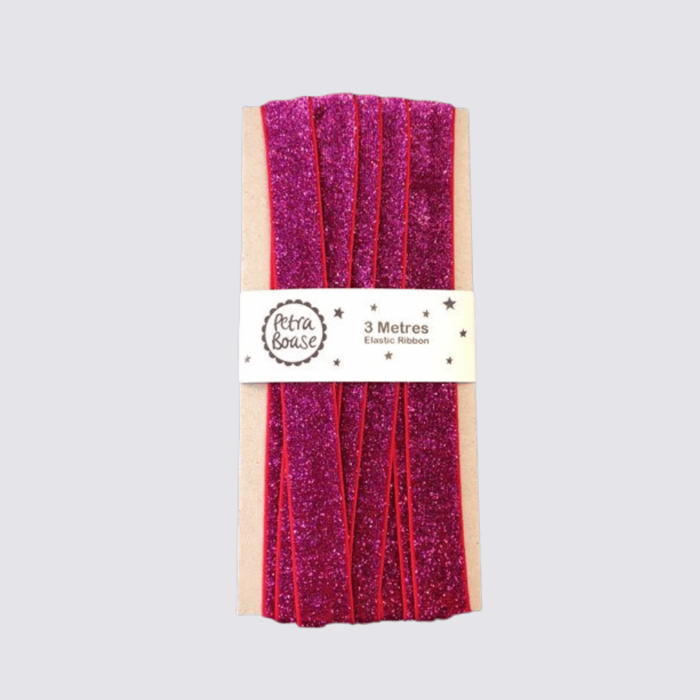 Glitter Ribbon in Pink
