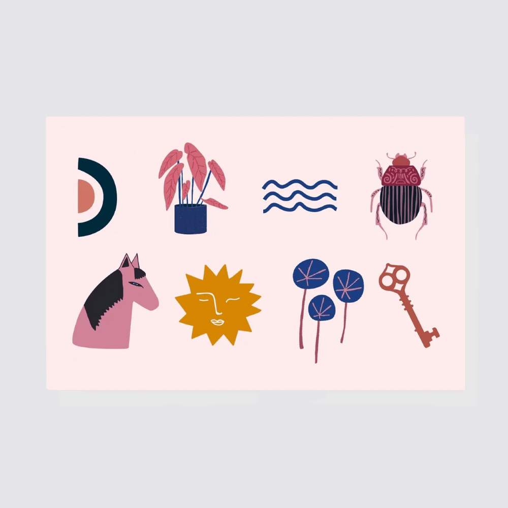 pretty designer greetings card