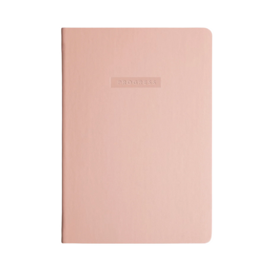 90 Day Progress Journal - Pink