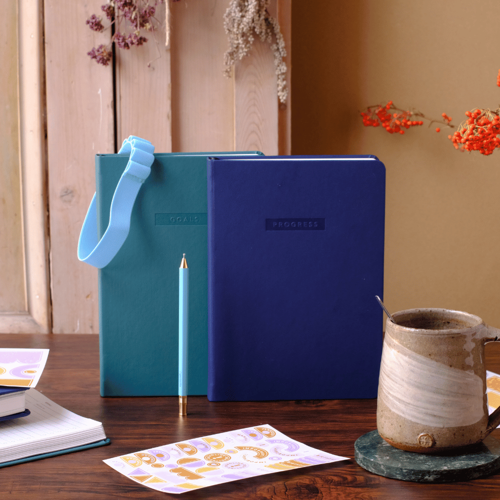 Goals Journal - Teal Green