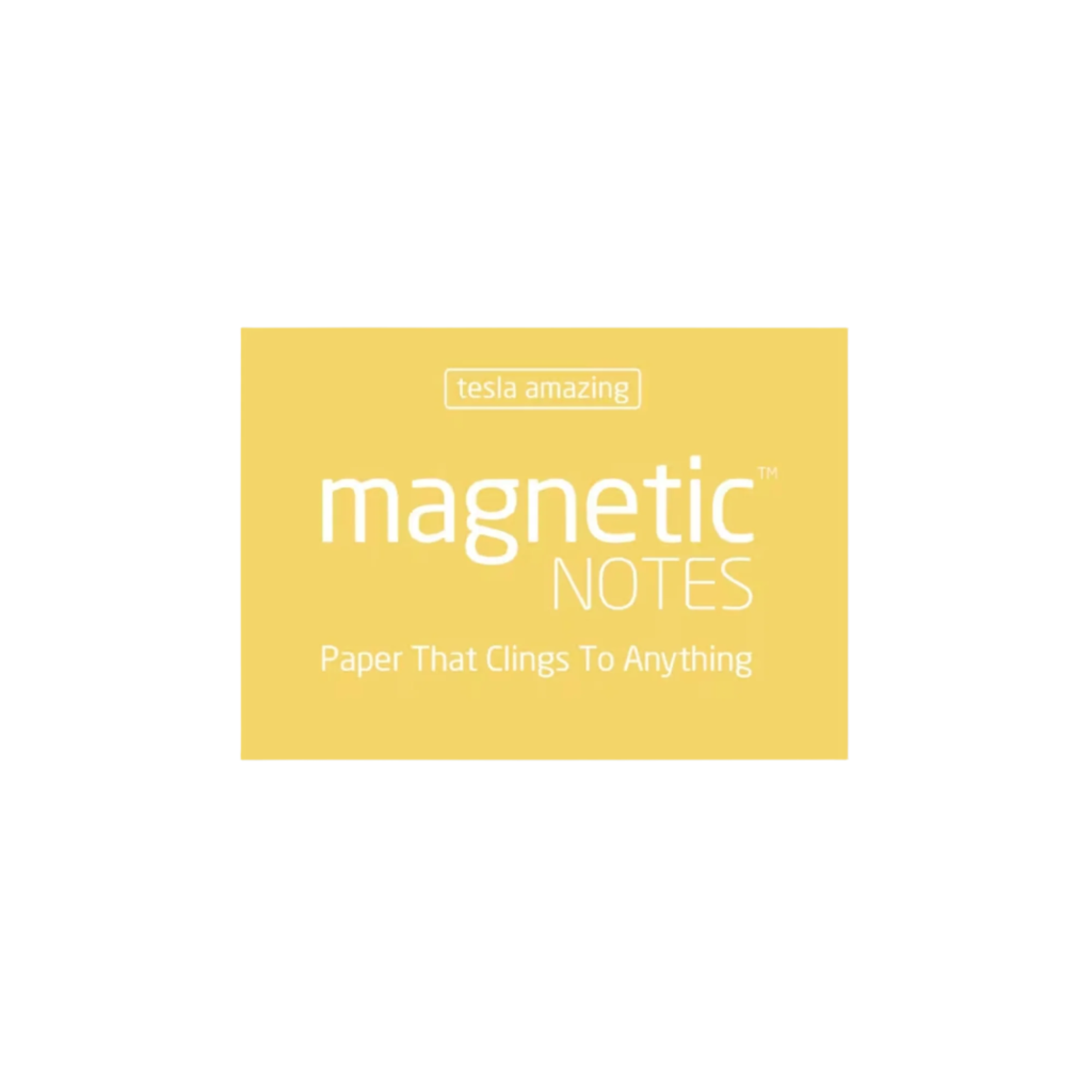 Yellow Small Magnetic Notes