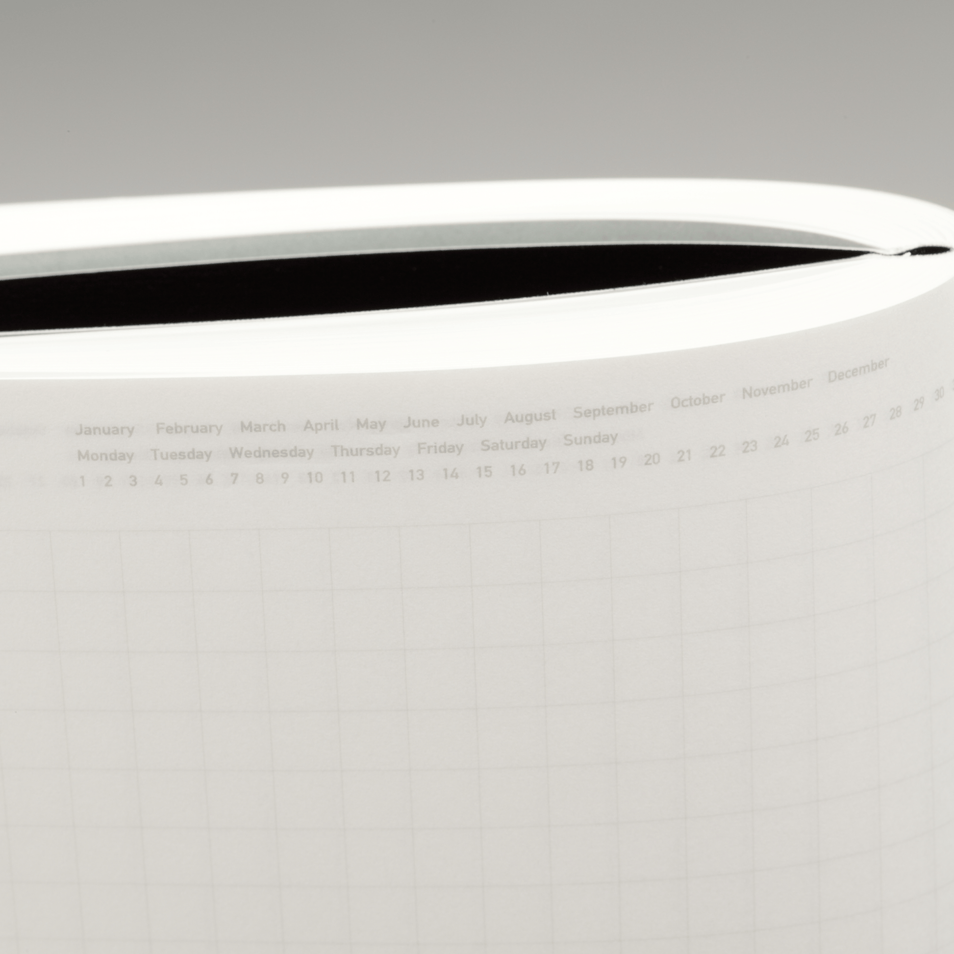365 Days Graph Notebook - A5 / Yellow