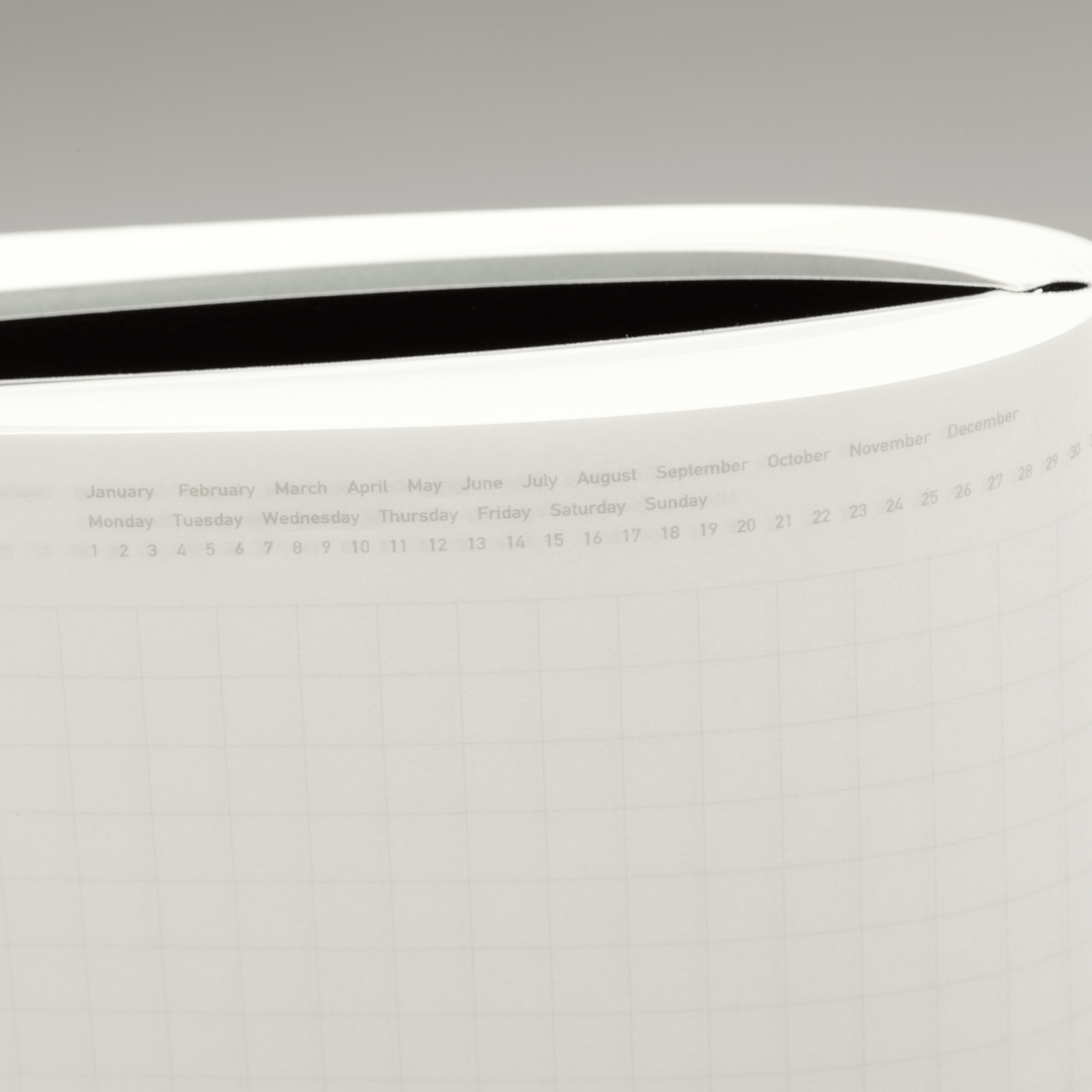 365 Days Graph Notebook - A5 / Blue