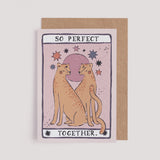 Tarot Leopard Anniversary Card