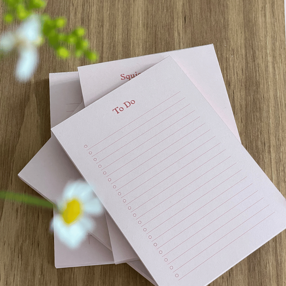 The Squiggle Room Block - Misty Pink