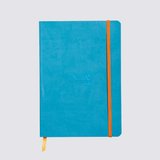 Rhodiarama notebook in teal