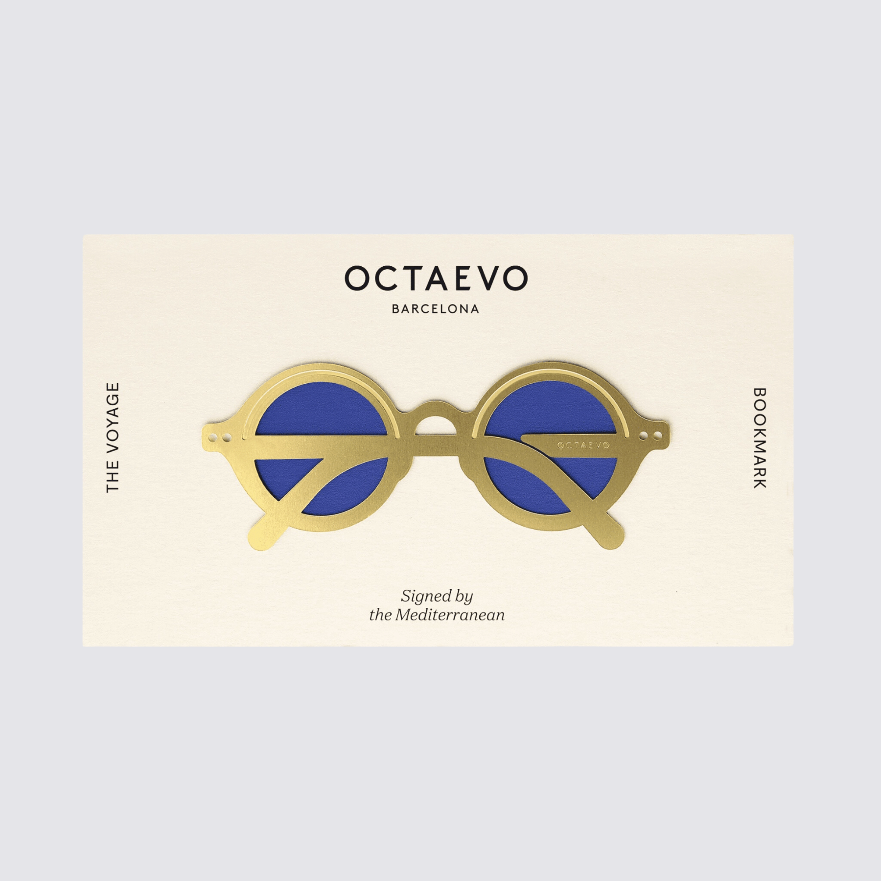 The Voyage Brass bookmark