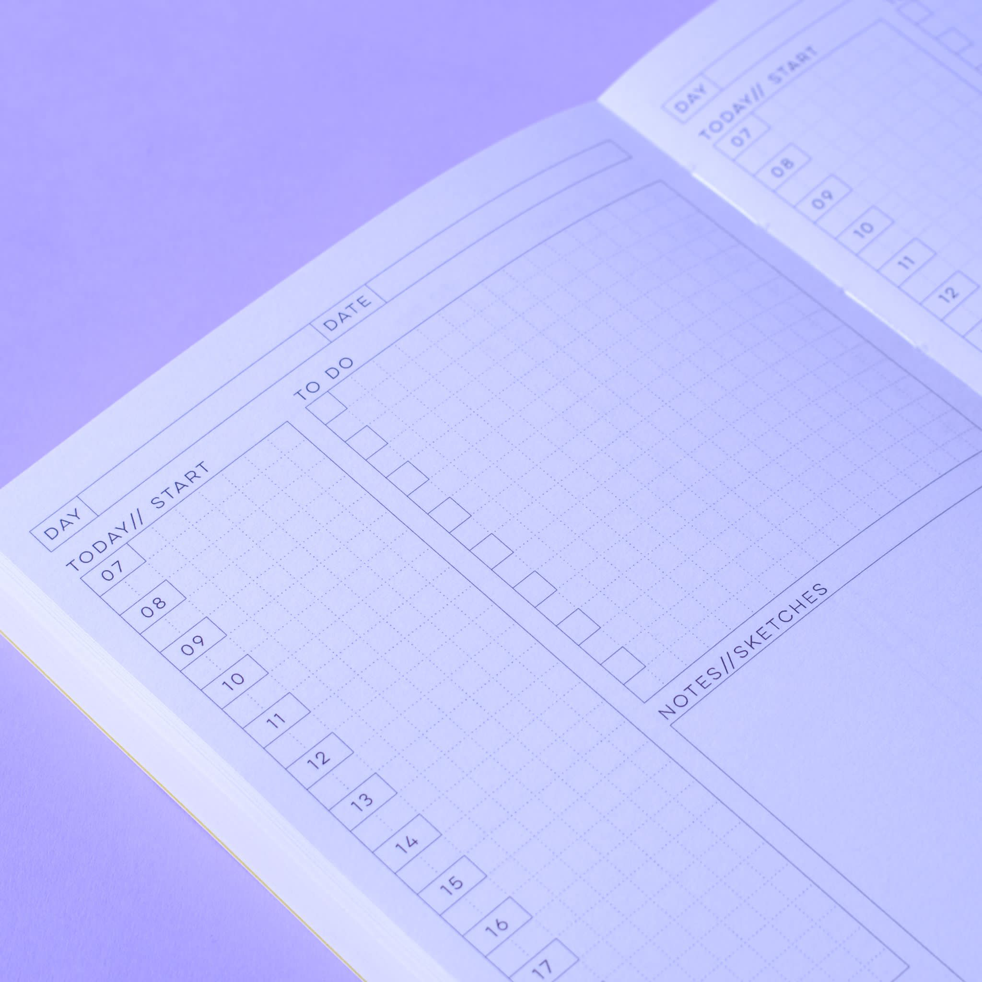 The Completist x Papersmiths Daily Undated Planner - Gradient