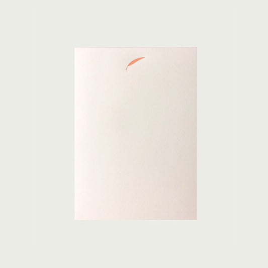A4 Letter Pad - Orange Palm