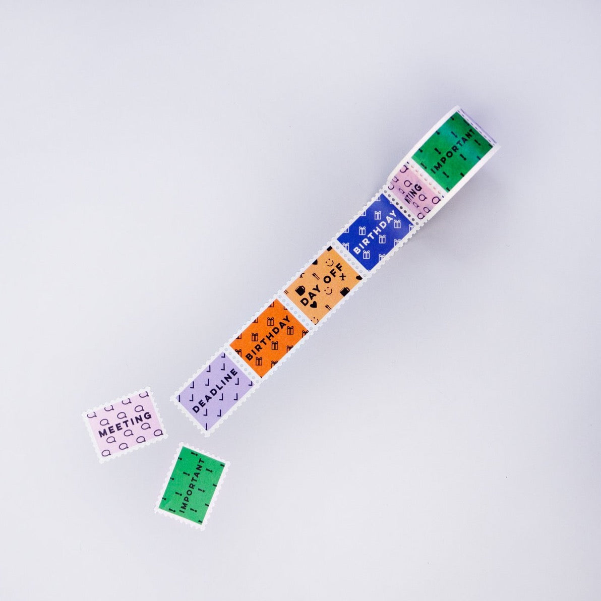 Washi Stamp - Work Mix