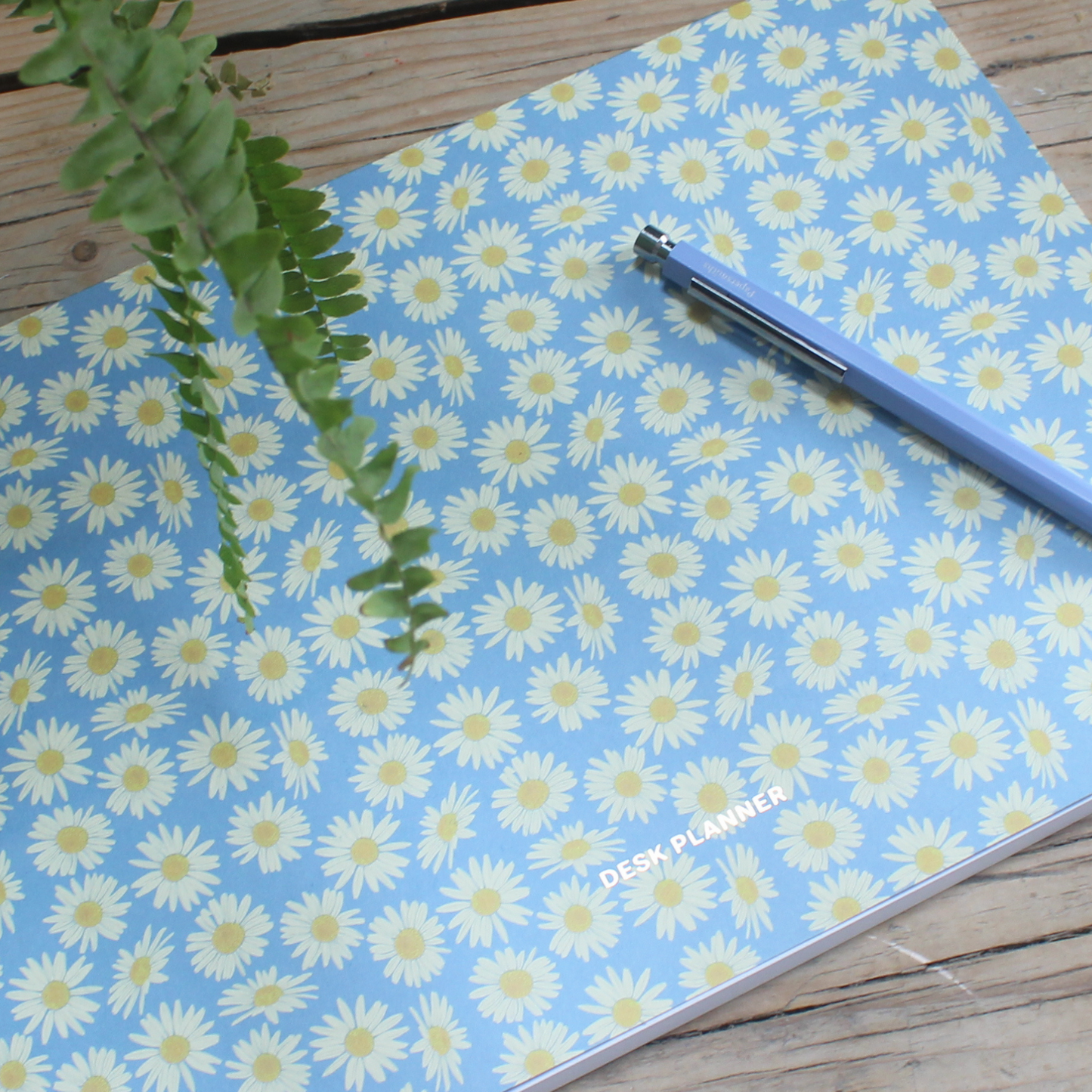 Desk Planner - Daisy Print