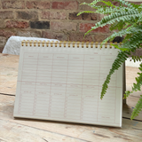 Desk Planner - Linen