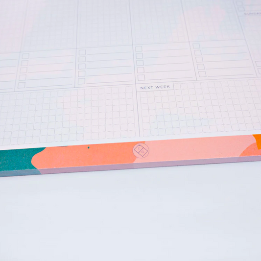 Weekly Desktop Planner Pad - Giant Rips