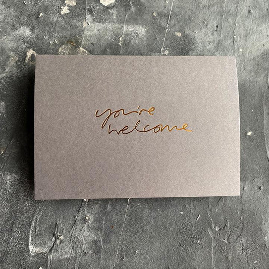 You're Welcome - Cash Card