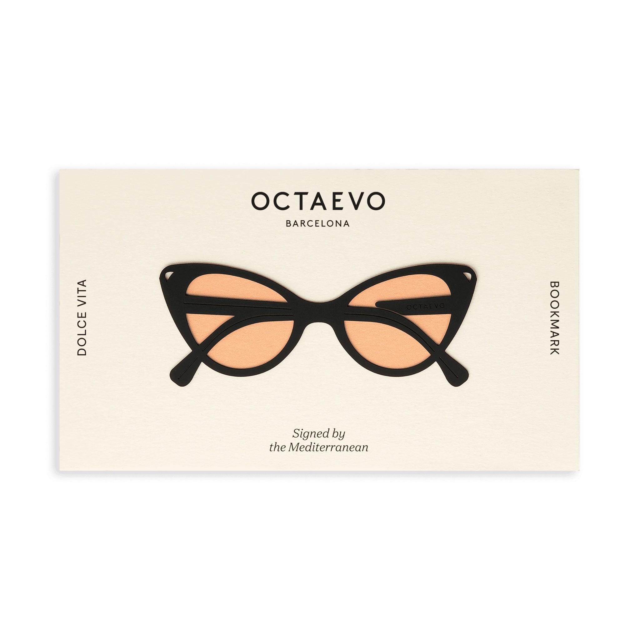 black sunglasses bookmark
