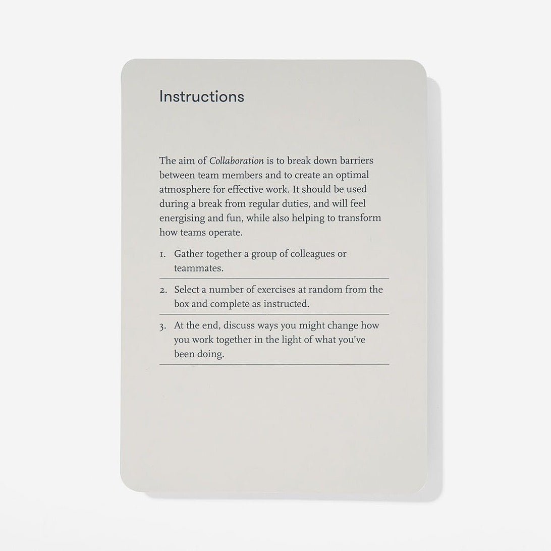 Collaboration Card Set