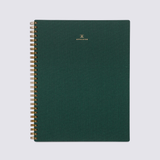 Notebook in Hunter Green
