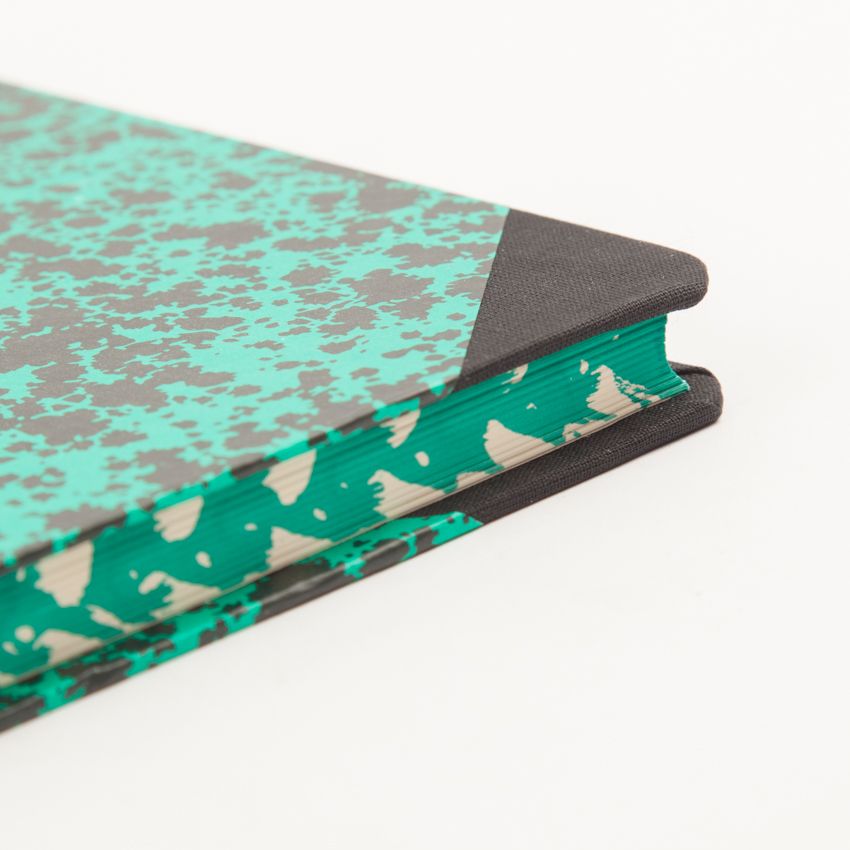 Colour Cloud A5 Notebook - Green