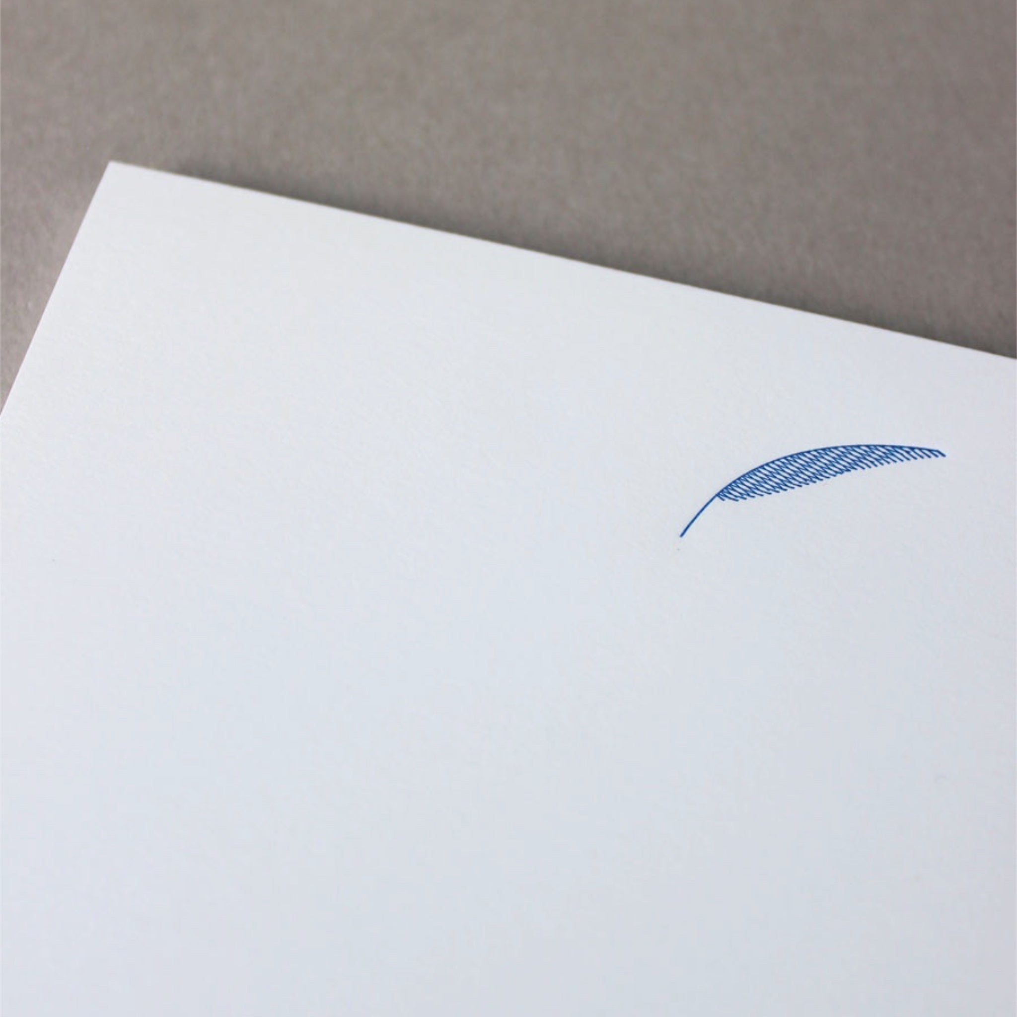 A4 Letter Pad - Blue Palm
