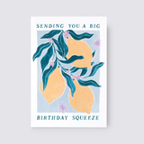 Lemons birthday card