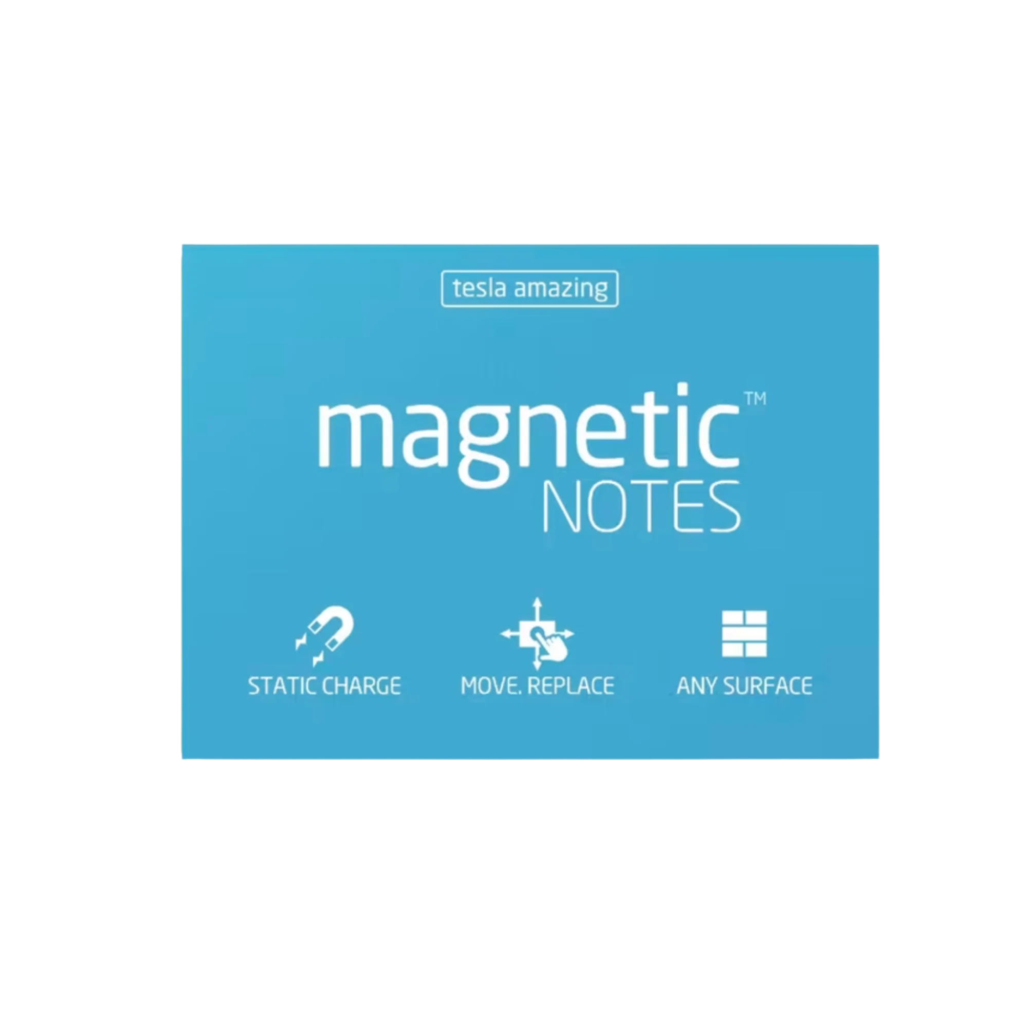 Blue Magnetic Notes 