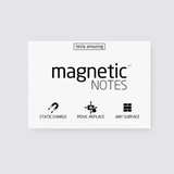 White Magnetic Notes 