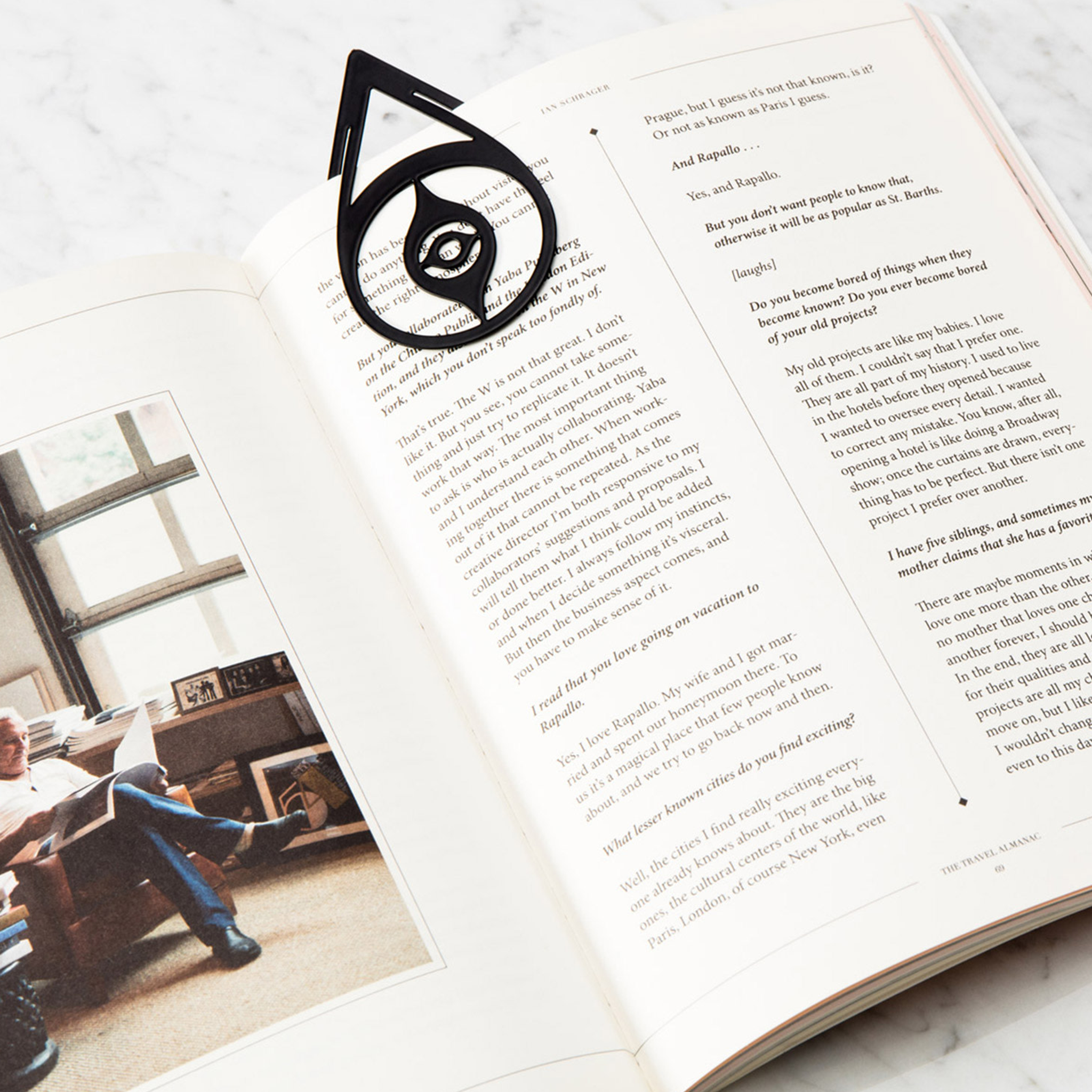 nazar black bookmark