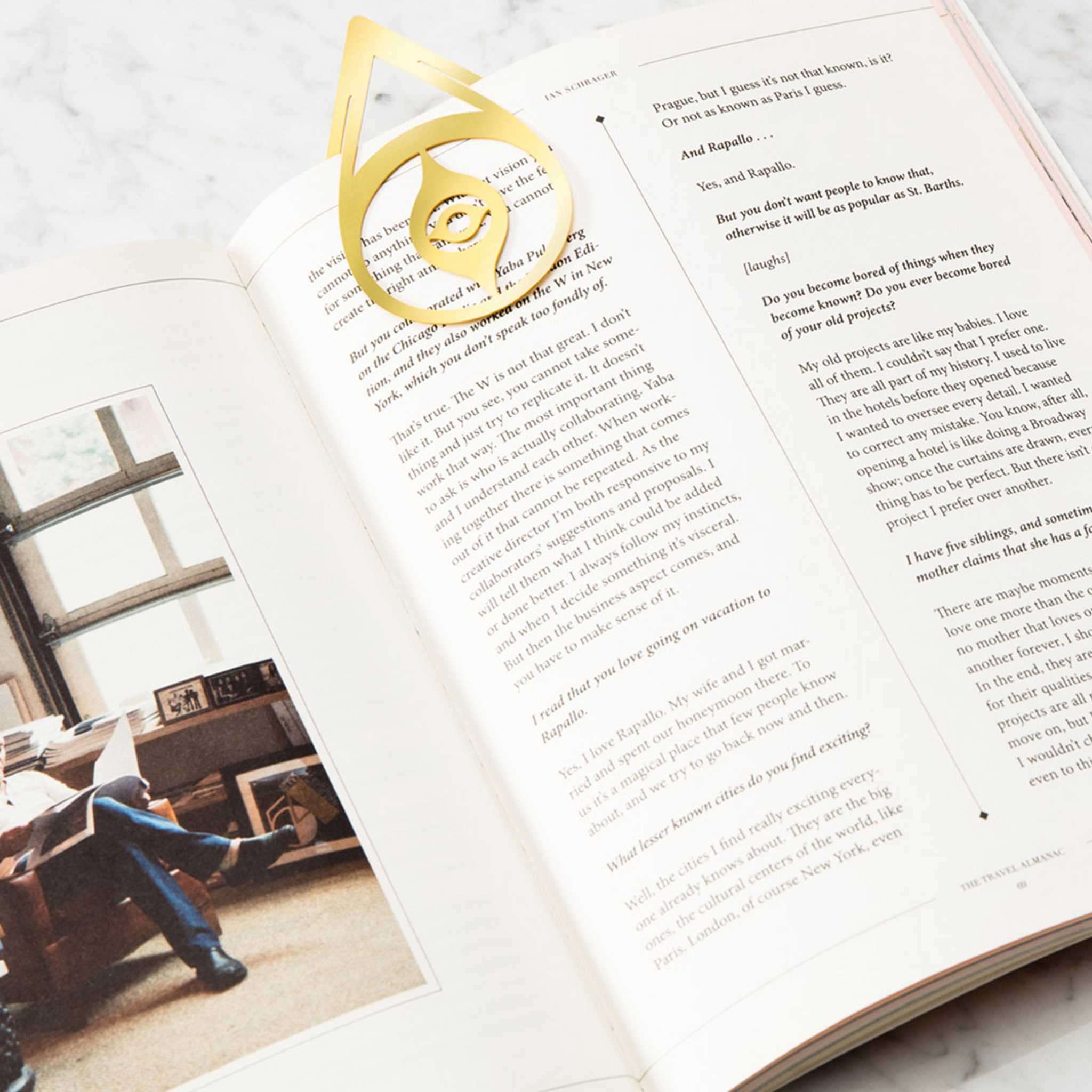 nazar brass bookmark