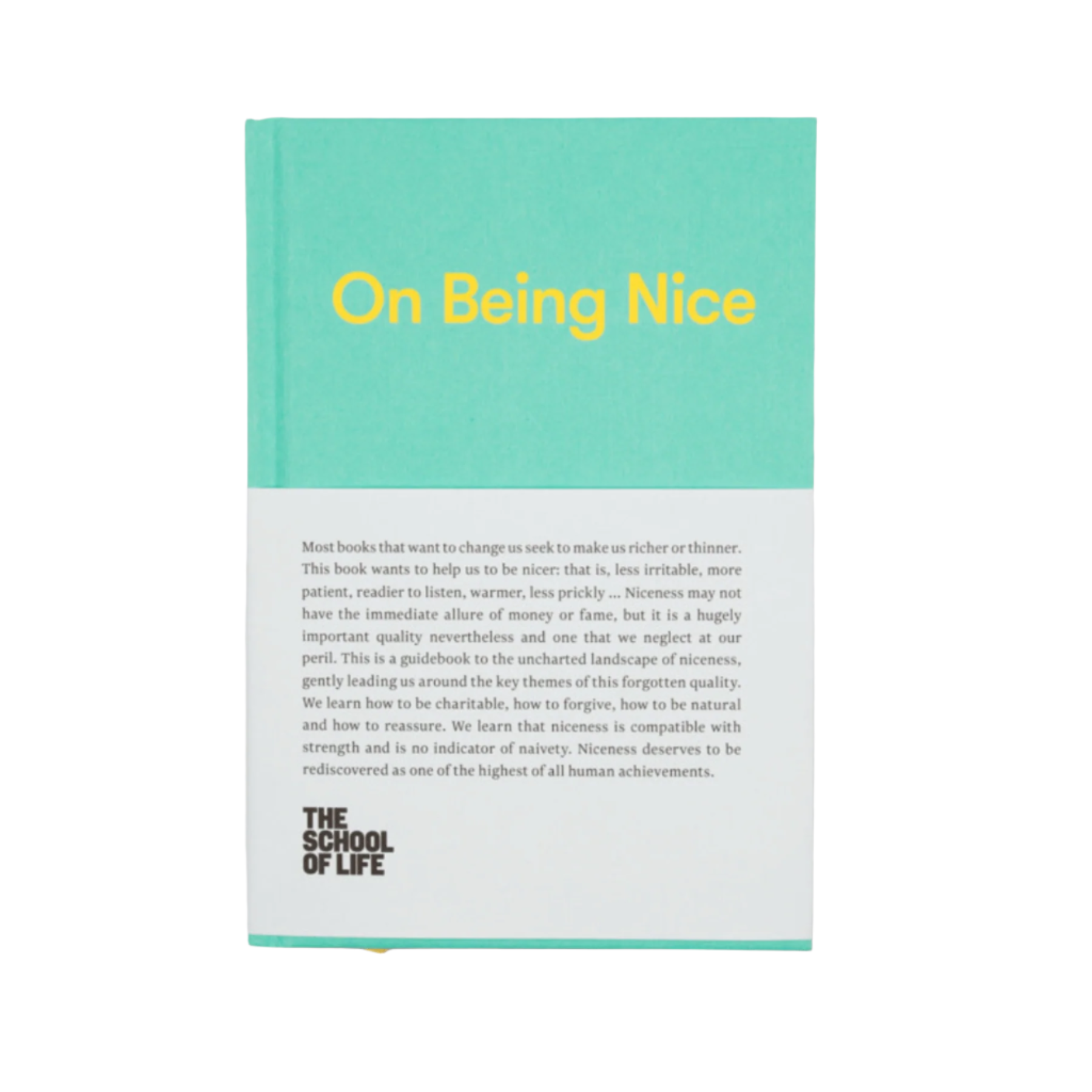 on being nice book