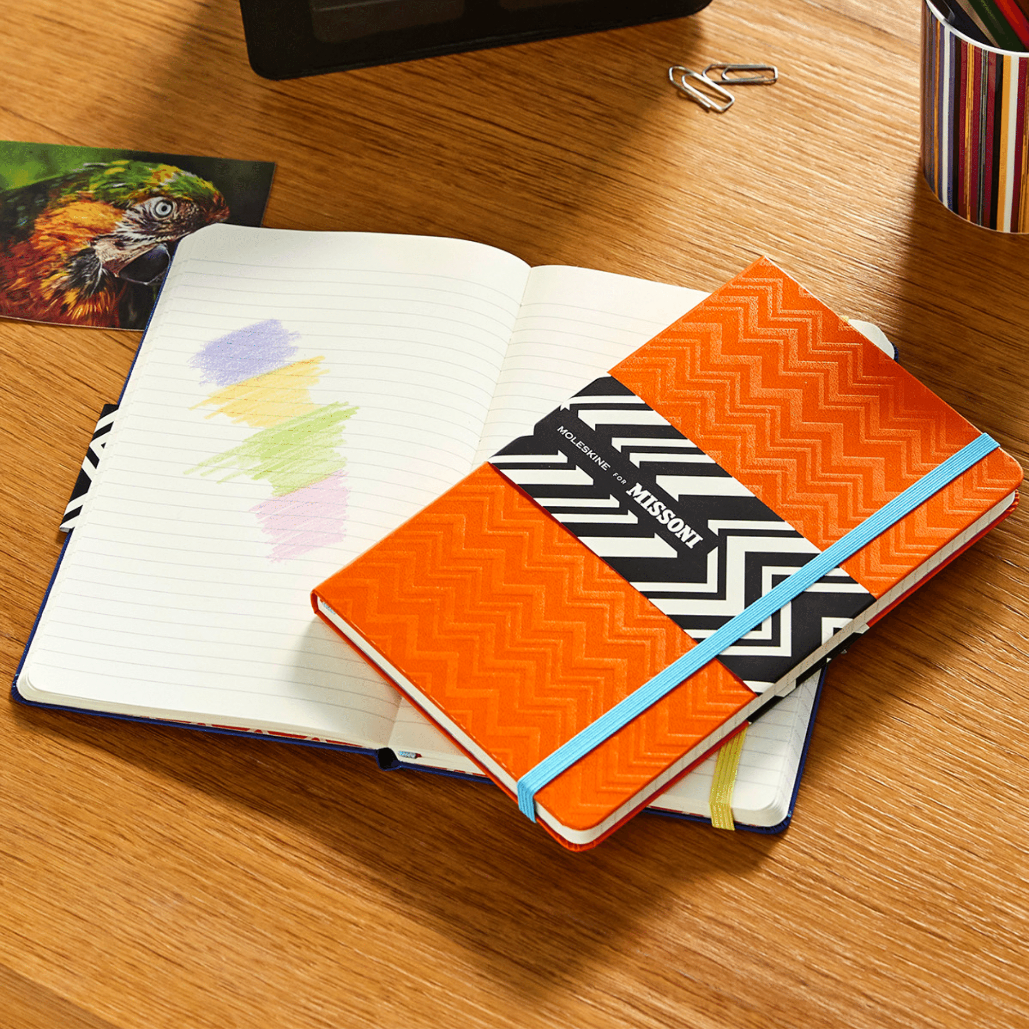 Orange Missoni Notebook