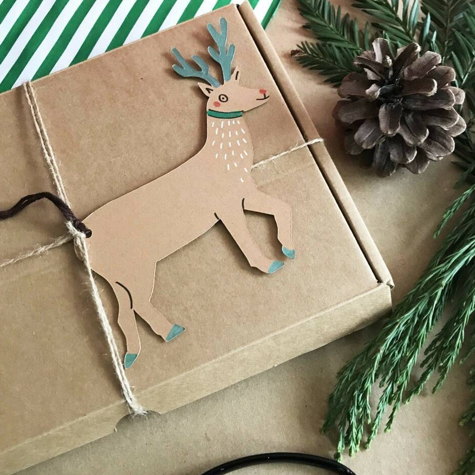 Reindeer Gift Tag