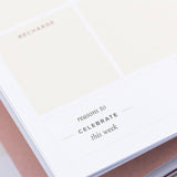 Undated Weekly Planner - Grey