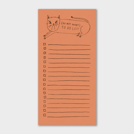 (Do Not Want) To Do List